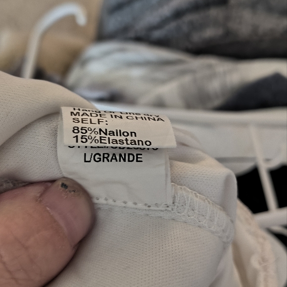 3/20$*White lace pencil skirt size large - Picture 4 of 4